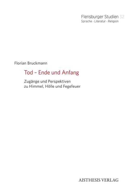 Produktbild: Tod &ndash; Ende und Anfang