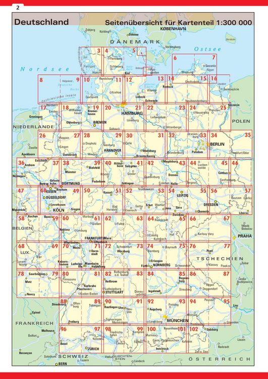 Produktbild: Neuer Stra&szlig;enatlas Deutschland/Europa 2025/2026