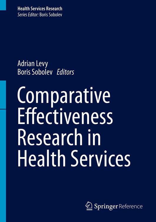 Produktbild: Comparative Effectiveness Research in Health Services