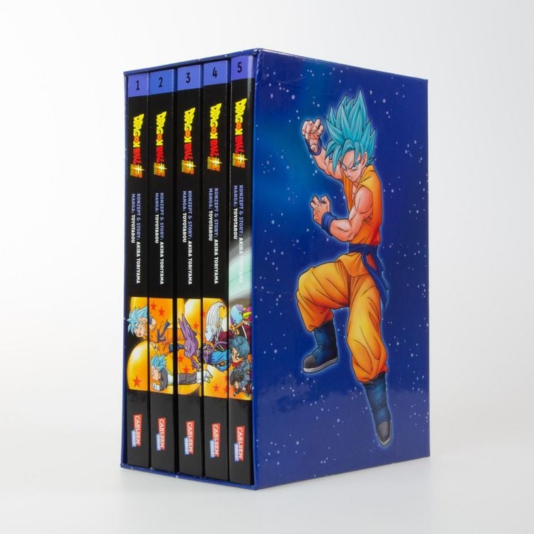 Produktbild: Dragon Ball Super B&auml;nde 1-5 im Sammelschuber mit Extra