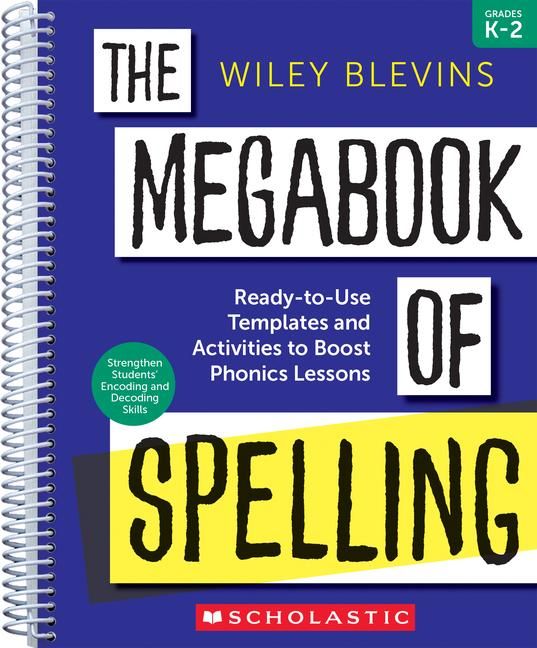Produktbild: The Megabook of Spelling: Grades K-2: Ready-To-Use Templates and Activities to Boost Phonics Lessons