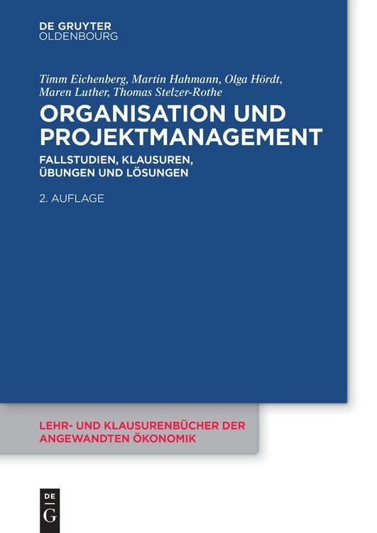 Produktbild: Organisation und Projektmanagement