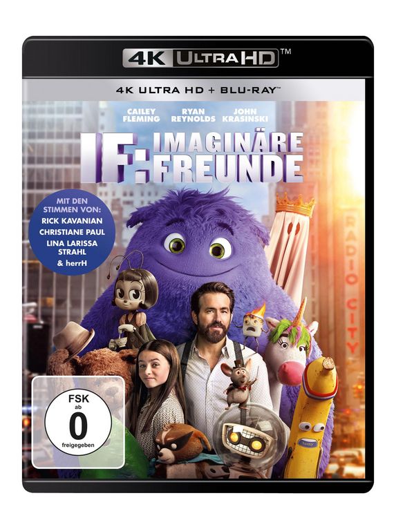 Produktbild: IF: Imagin&auml;re Freunde (4K Ultra HD) (+ Blu-ray)