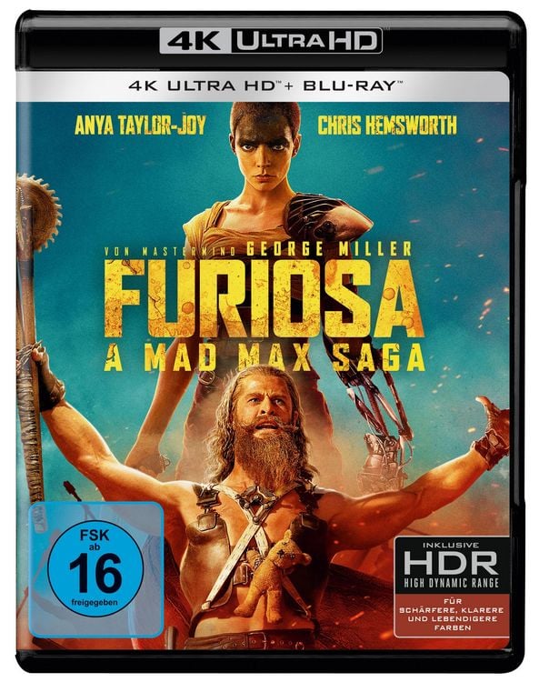 Produktbild: Furiosa: A Mad Max Saga (4K Ultra HD) (+ Blu-ray)