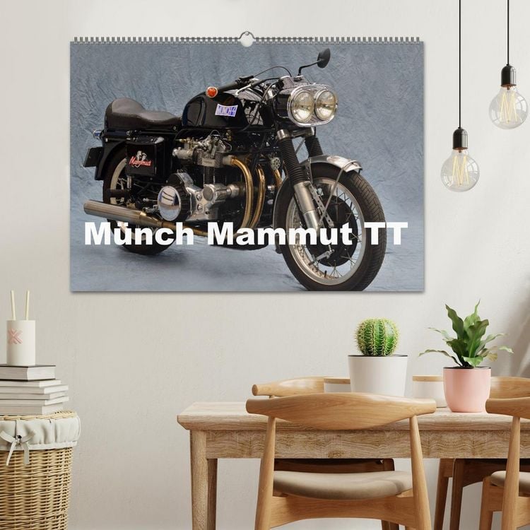 Produktbild: M&uuml;nch Mammut TT (Wandkalender 2026 DIN A2 quer), CALVENDO Monatskalender