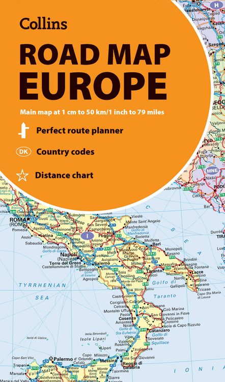 Produktbild: Collins Road Map of Europe