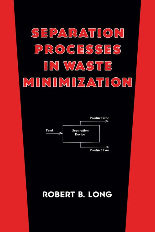 Produktbild: Separation Processes in Waste Minimization
