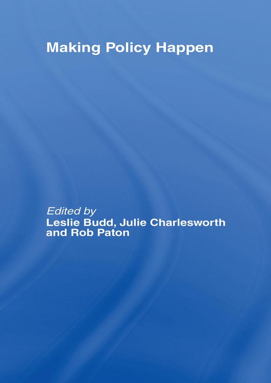 Produktbild: Making Policy Happen