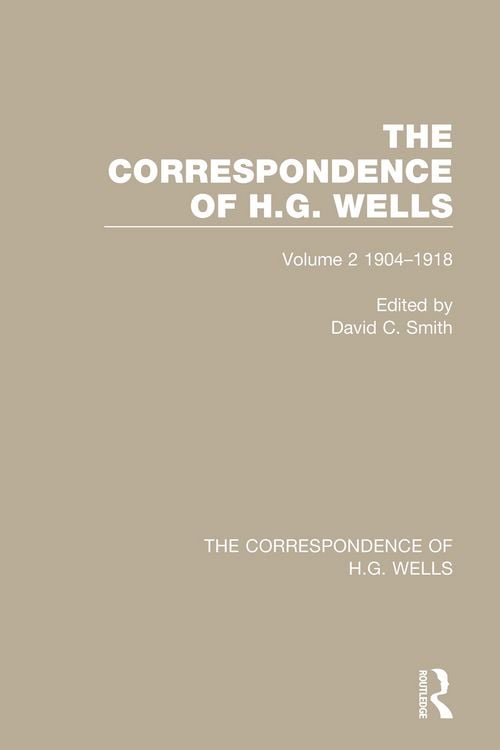 Produktbild: The Correspondence of H.G. Wells