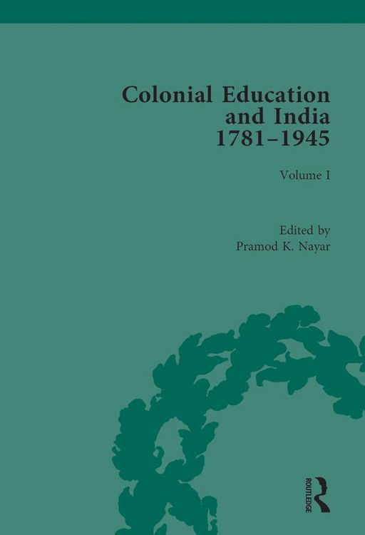 Produktbild: Colonial Education and India 1781-1945
