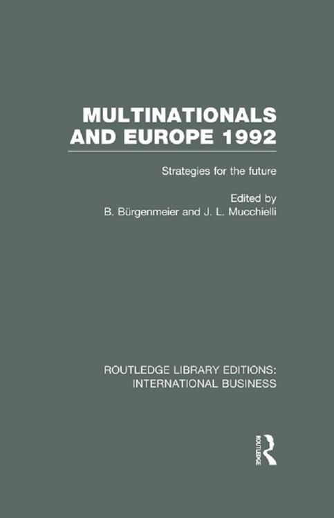 Produktbild: Multinationals and Europe 1992 (RLE International Business)