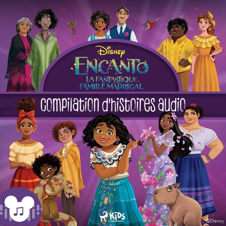 Produktbild: Encanto &ndash; La fantastique famille Madrigal (Compilation d'histoires audio)