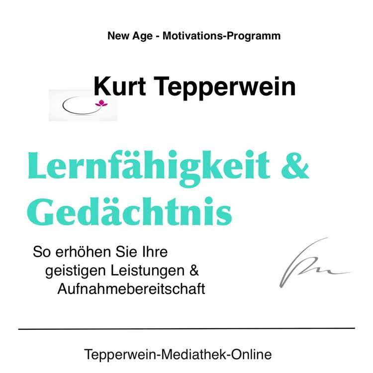 Produktbild: Lernf&auml;higkeit und Ged&auml;chtnis