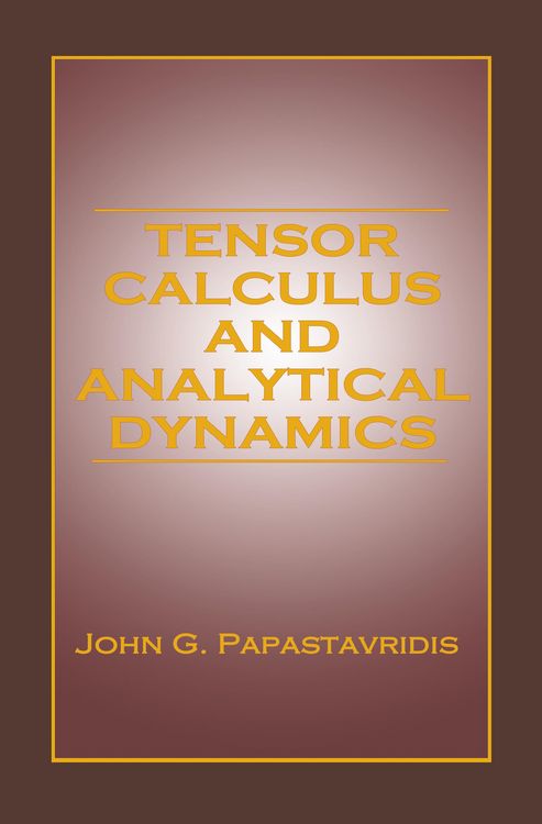 Produktbild: Tensor Calculus and Analytical Dynamics