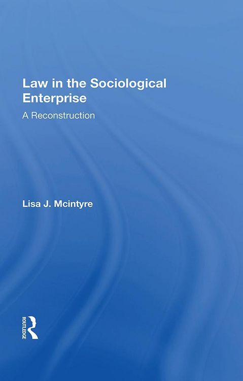 Produktbild: Law In The Sociological Enterprise