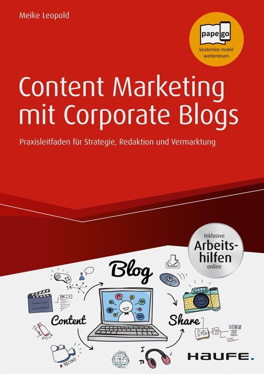Produktbild: Content Marketing mit Corporate Blogs - inkl. Arbeitshilfen online