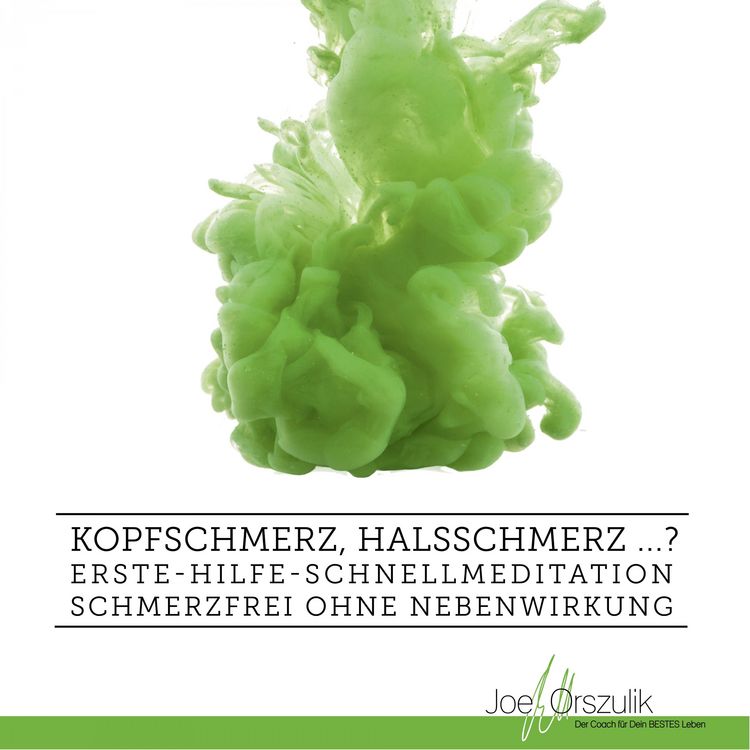 Produktbild: Kopfschmerz, Halsschmerz ...? Erste-Hilfe-Schnellmeditation