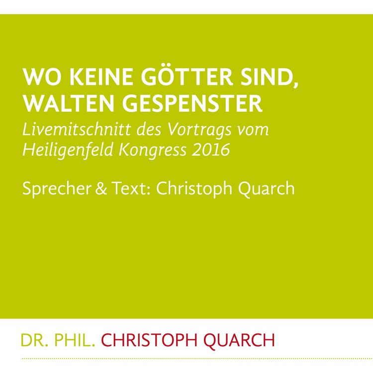 Produktbild: Wo keine G&ouml;tter sind, walten Gespenster
