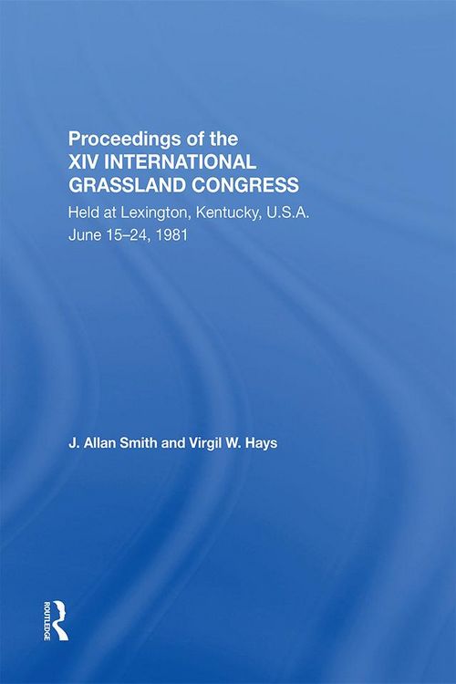 Produktbild: Proceedings Of The Xiv International Grassland Congress