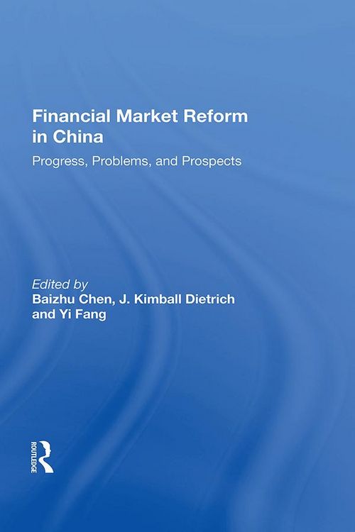 Produktbild: Financial Market Reform In China