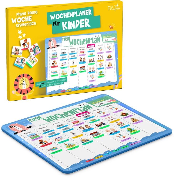 Produktbild: Filapen Wochenplaner Magnettafel