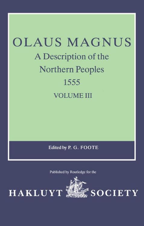 Produktbild: Olaus Magnus, A Description of the Northern Peoples, 1555