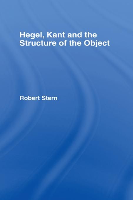 Produktbild: Hegel, Kant and the Structure of the Object