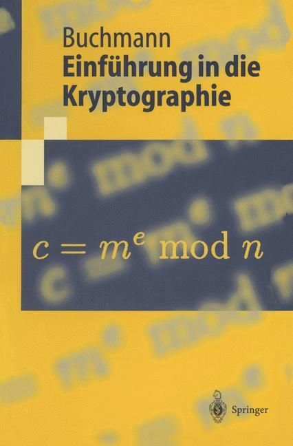 Produktbild: Einf&uuml;hrung in die Kryptographie