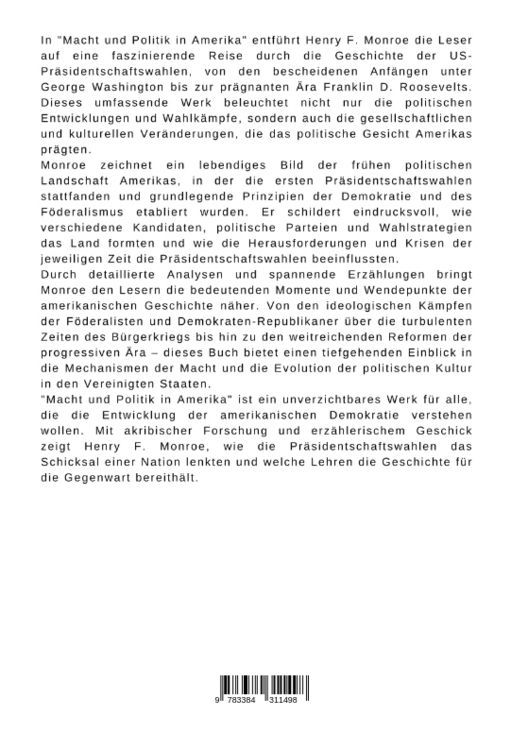 Produktbild: Macht und Politik in Amerika