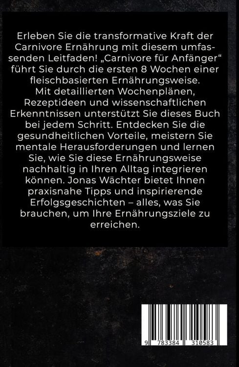 Produktbild: Carnivore f&uuml;r Anf&auml;nger