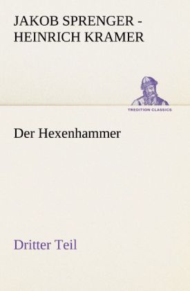 Produktbild: Der Hexenhammer. Dritter Teil