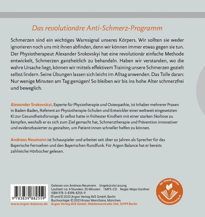 Produktbild: Das Schmerzfrei-Geheimnis