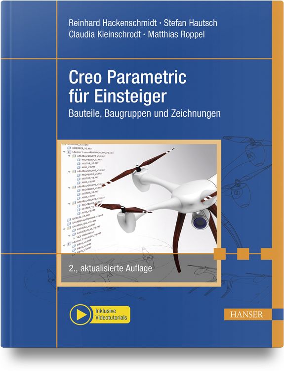 Produktbild: Creo Parametric f&uuml;r Einsteiger