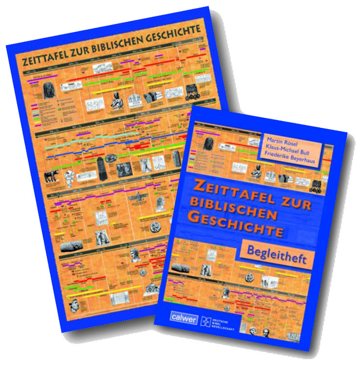 Produktbild: Kombi-Paket: Zeittafel zur biblischen Geschichte und Begleitheft