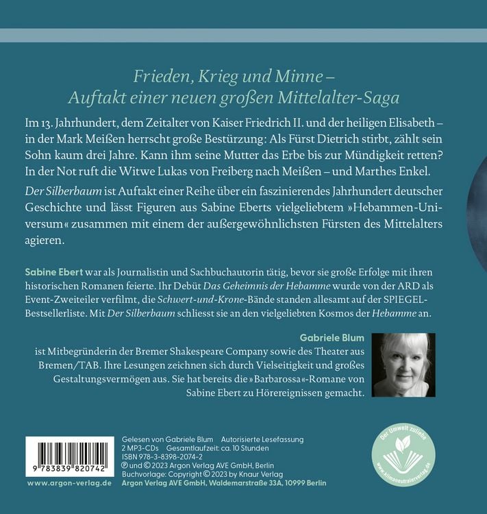 Produktbild: Der Silberbaum. Die siebente Tugend
