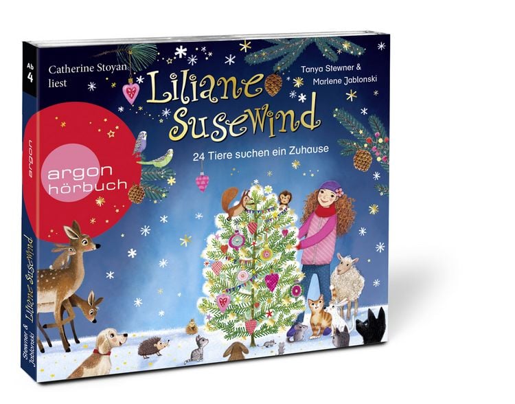 Produktbild: Liliane Susewind &ndash; 24 Tiere suchen ein Zuhause. Das Adventskalender-H&ouml;rbuch