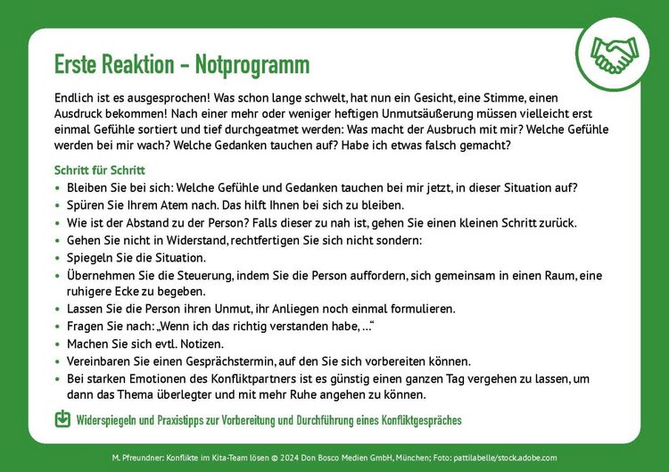 Produktbild: Konflikte im Kita-Team l&ouml;sen