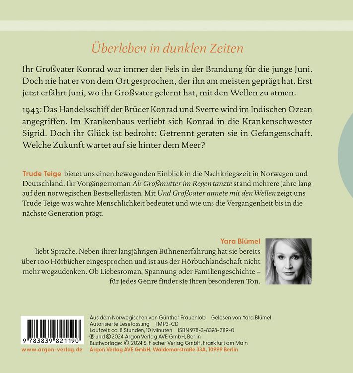 Produktbild: Und Gro&szlig;vater atmete mit den Wellen