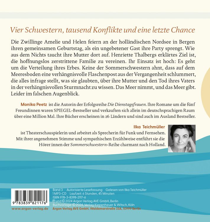 Produktbild: Flaschenpost aus der Vergangenheit &ndash; Die Sommerschwestern