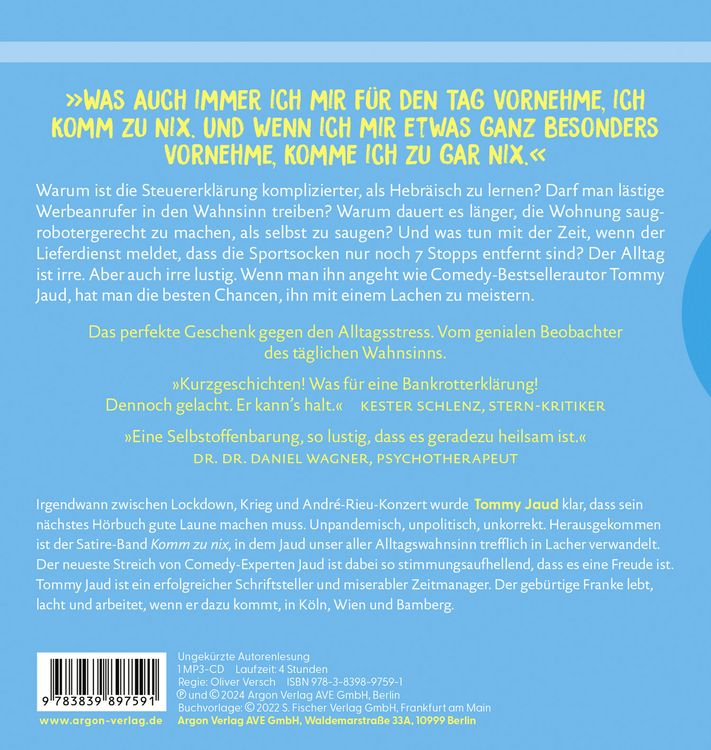 Produktbild: Komm zu nix – Nix erledigt und trotzdem fertig