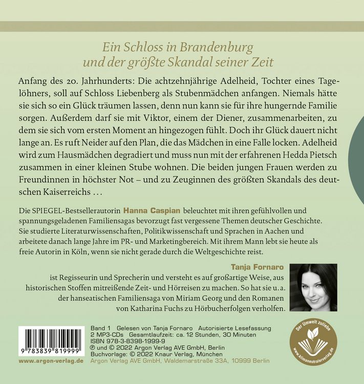 Produktbild: Schloss Liebenberg. Hinter dem hellen Schein.