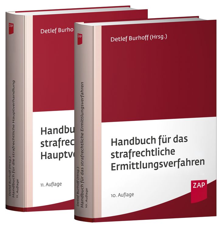 Produktbild: Paket Handbuch f&uuml;r das strafrechtliche Ermittlungsverfahren und Handbuch f&uuml;r die strafrechtliche Hauptverhandlung