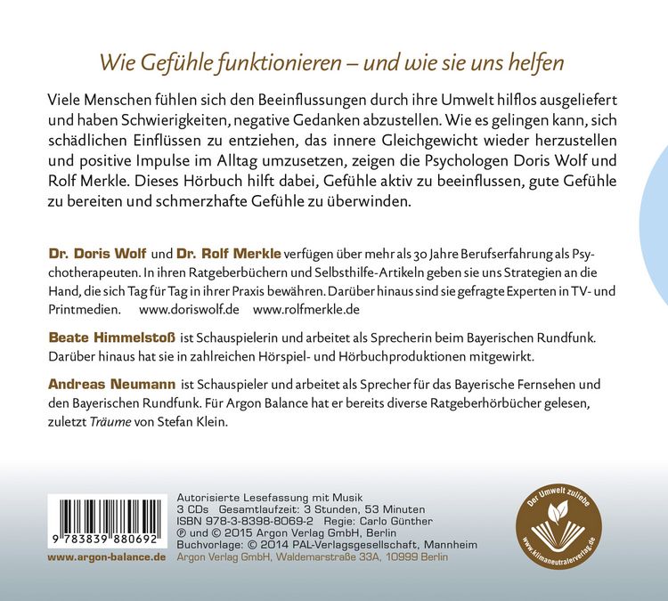 Produktbild: Gef&uuml;hle verstehen, Probleme bew&auml;ltigen