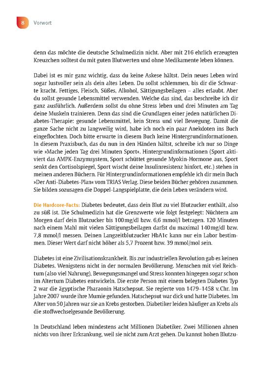 Produktbild: Der Anti-Diabetes-Plan - Das Praxisbuch