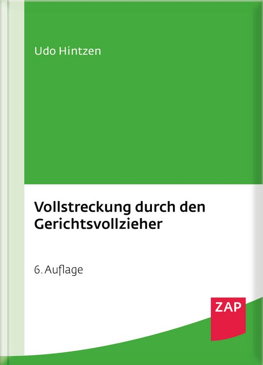 Produktbild: Vollstreckung durch den Gerichtsvollzieher
