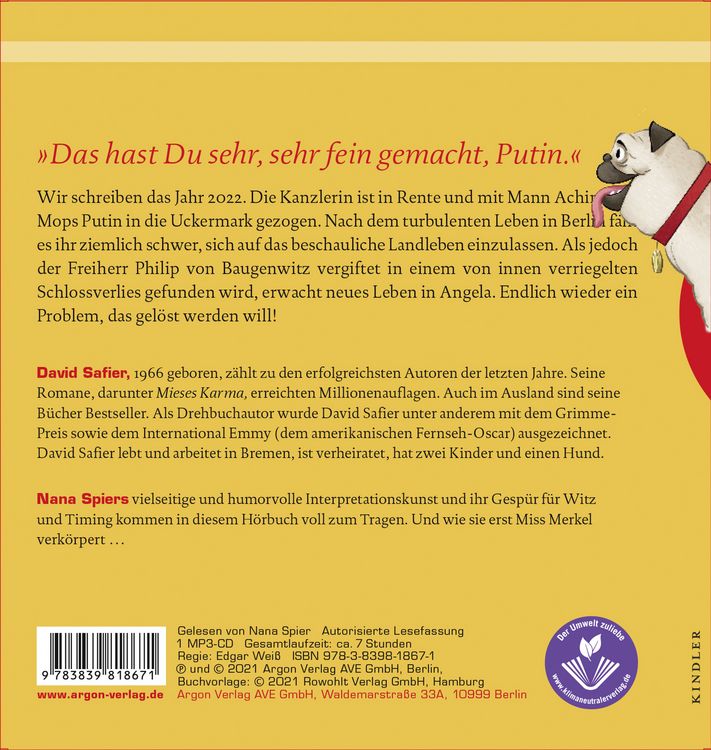 Produktbild: Miss Merkel: Mord in der Uckermark
