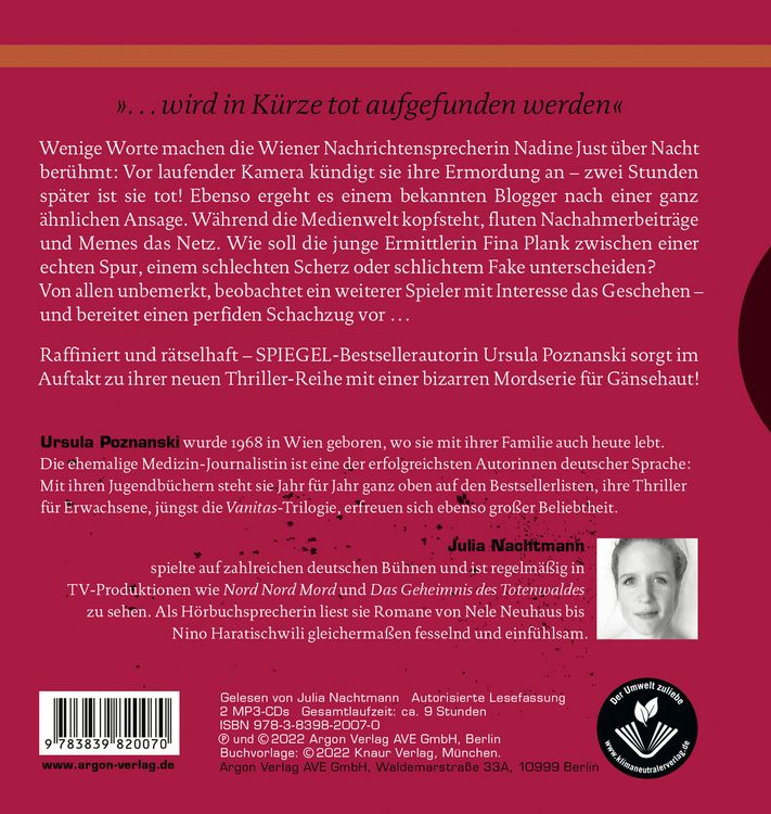 Produktbild: Stille blutet