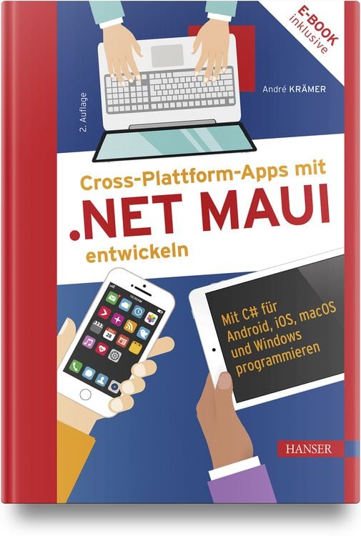 Produktbild: Cross-Plattform-Apps mit .NET MAUI entwickeln