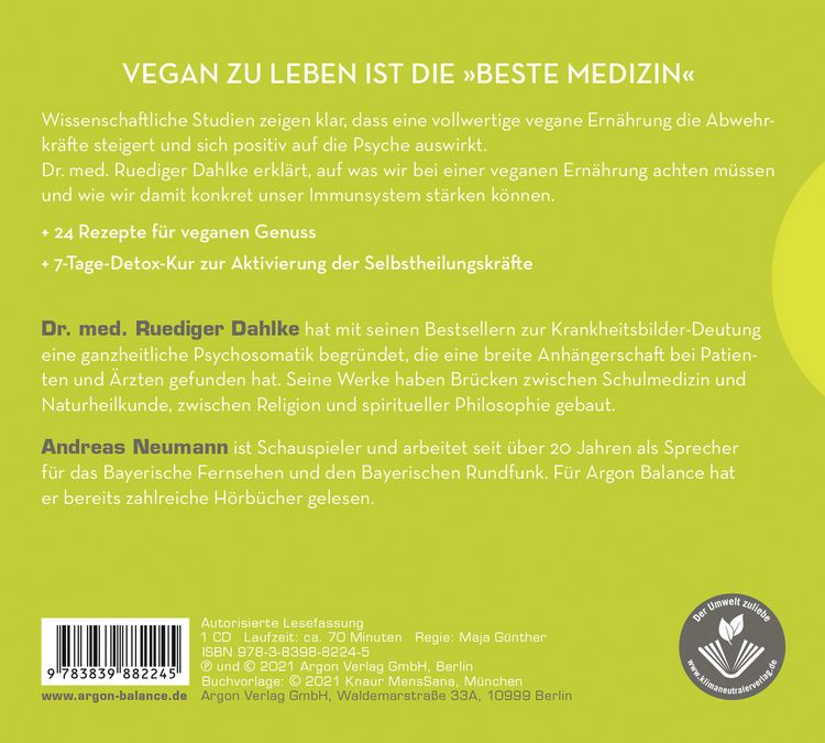 Produktbild: Immunbooster vegan