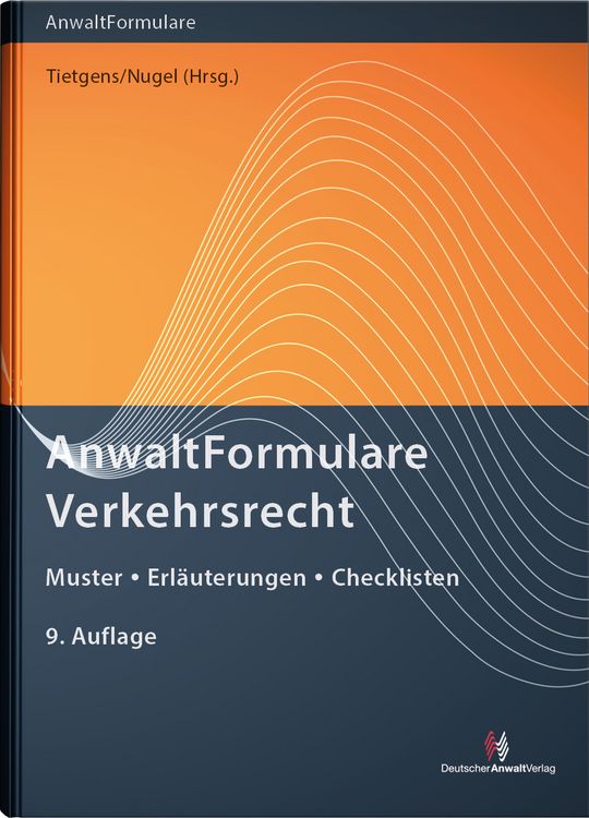 Produktbild: AnwaltFormulare Verkehrsrecht